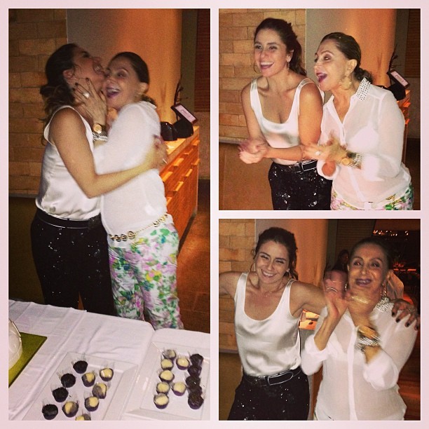 Giovanna Antonelli e a mãe, Suelly (Foto: Instagram/ Reprodução)