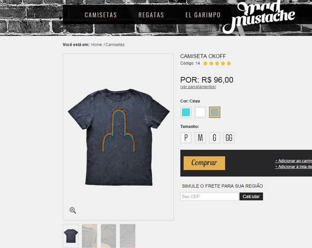 Camiseta de Thaila Ayala no Rock in Rio (Foto: Reprodução)