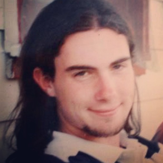 Adam Levine em 1996 (Foto: Instagram)