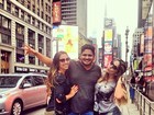 Anamara posta foto com amigos em Nova York: 'Hora de gastar'