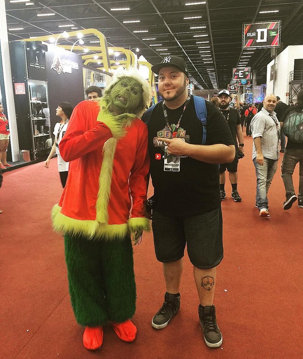 Cosplay na Comic Con Experience (Foto: Reprodução/Instagram @rodrigocacereszaca)