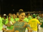 Claudia Leitte estreia como rainha de bateria em ensaio técnico no Rio