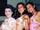 Cleo Pires mostra tatuagem com amigas: 'Com as mais mais'