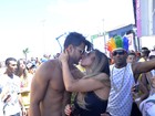 Nicole Bahls beija muito em Salvador: 'Carnaval acompanhada é melhor'