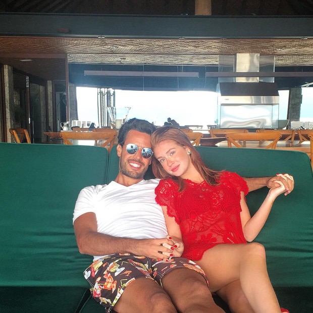 Marina Ruy Barbosa e o namorado (Foto: Reprodução/Instagram)