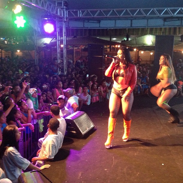 Melancia no Salvador Fest (Foto: reprodução do Instagram)