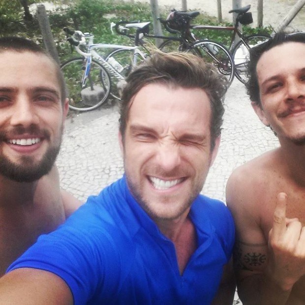 Rafael Cardoso, Igor Rickli e Rafael Losso (Foto: Reprodução/ Instagram)
