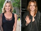 Lindsay Lohan e Kate Moss brigam em boate em Londres, diz site