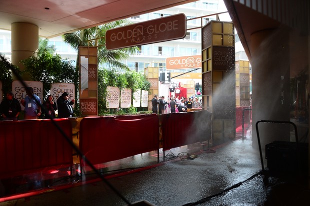 Tapete vermelho Globo de Ouro (Foto: AFP)