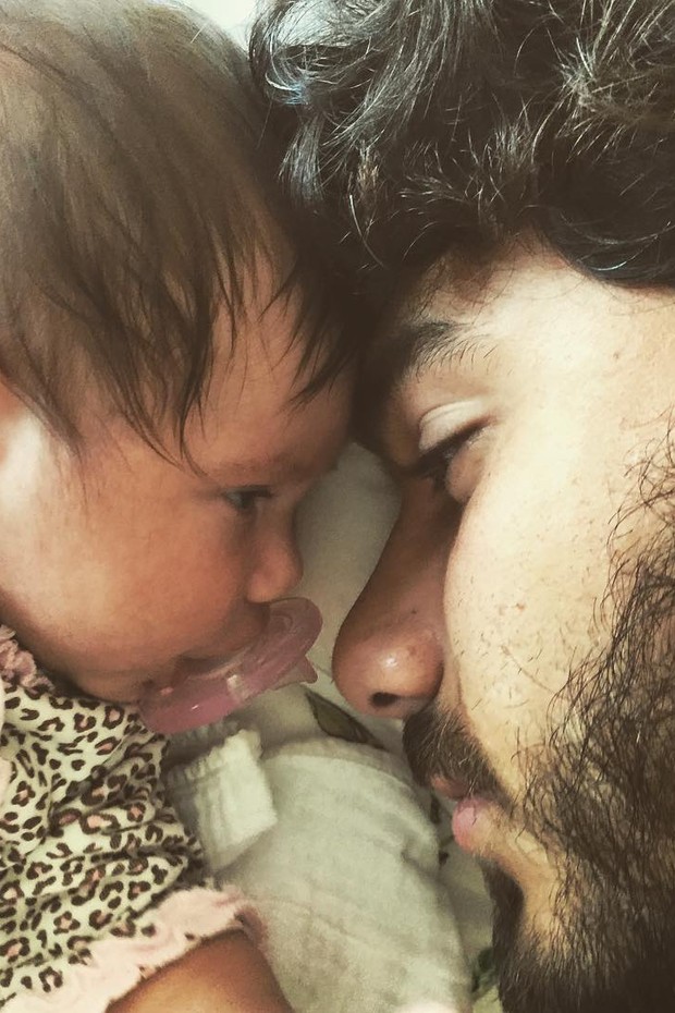 Maria Flor e Hugo Moura (Foto: Instagram / Reprodução)