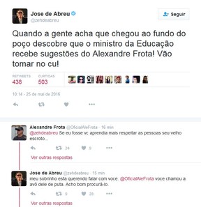 José de Abreu no twitter (Foto: Reprodução/Twitter)