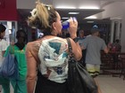 Cristina Mortágua mostra curativos nas costas após retocar tatuagem