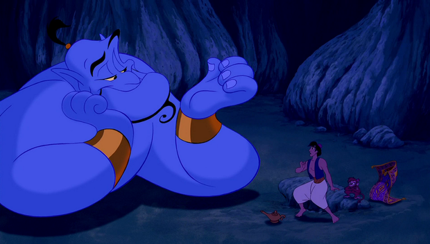 Robin Williams deu vida ao Gênio em Aladdin (Foto: Reprodução)