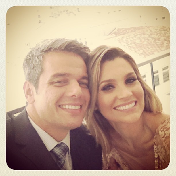 Otaviano Costa e Flavia Alessandra (Foto: Instagram/Reprodução)