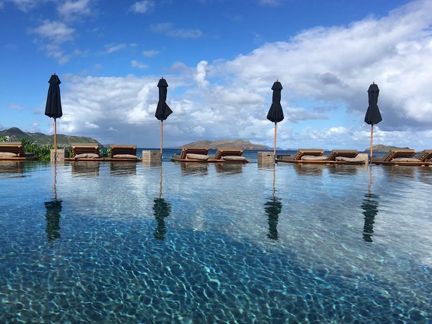 Fernanda Vasconcellos curte hotel de luxo no Caribe (Foto: Reprodução / Instagram)