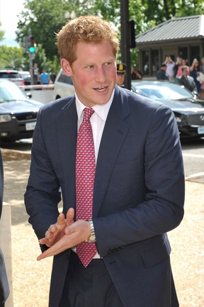 Principe Harry nos EUA (Foto: Agência AFP)