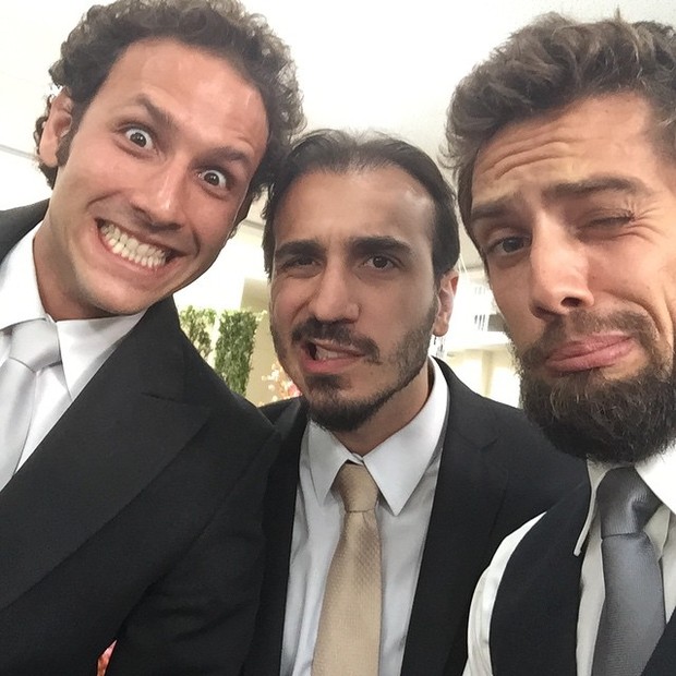 Ítalo Guerra, Samuel Toledo e Rafael Cardoso (Foto: Instagram)