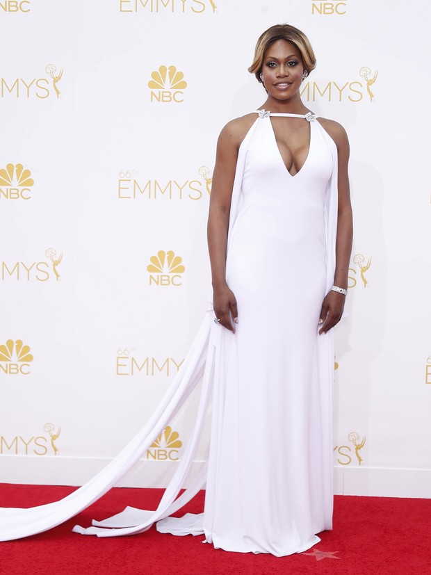 Laverne Cox no Emmy (Foto: Reuters)