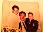 Irmão de Dado Dolabella posta foto antiga com o ator e o pai