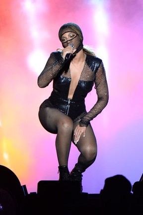 Beyoncé em show em Miami, nos Estados Unidos (Foto: Kevin Mazur/ Getty Images)