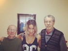 Após separação, Dani Bolina se conforta com os avós