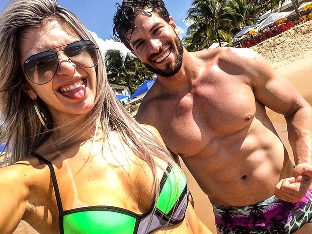 Tatiele Polyana e Roni Mazon (Foto: Reprodução/Instagram)