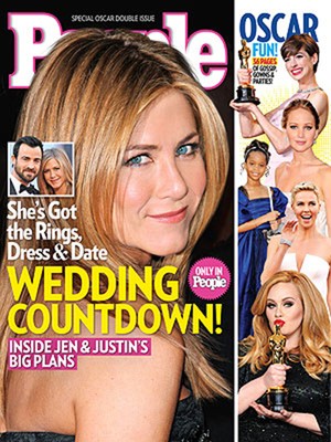 Jennifer Aniston na capa da revista People (Foto: Reprodução / People Magazine)