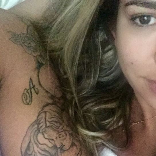 Adriana Sant&#39;anna mostra mais foto da tatuagem feita por Rodrigão (Foto: Instagram / Reprodução)