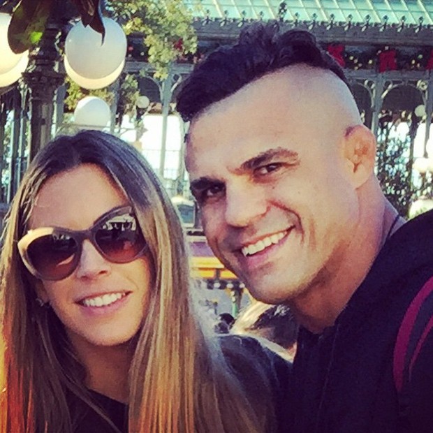 Vitor Belfort e Joana Prado (Foto: Reprodução do Instagram)