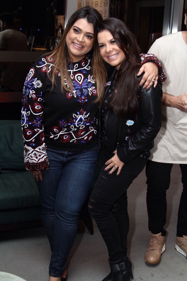 Preta Gil e Fernanda Souza  (Foto: Anderson Borde/AgNews)