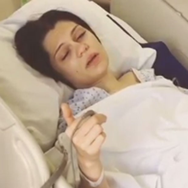 Jessie J após operação (Foto: Instagram/ Reprodução)
