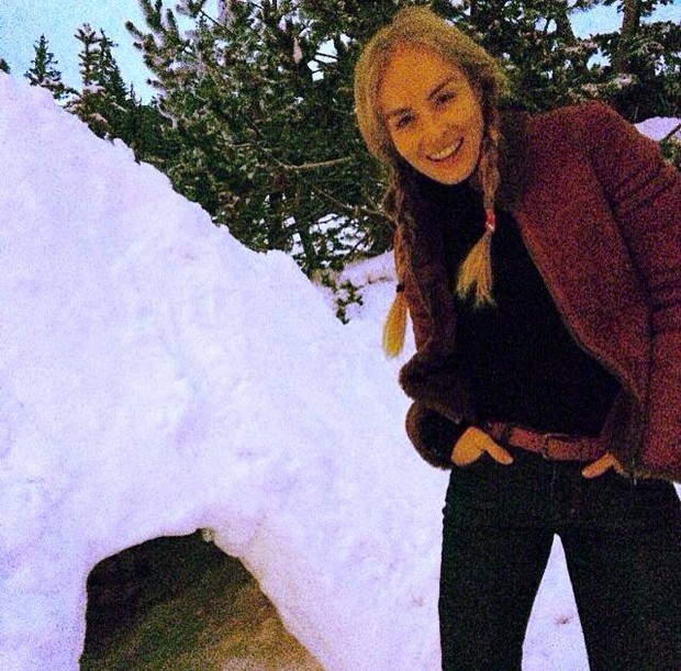 Ángelica curte férias na neve (Foto: Instagram/ Reprodução)