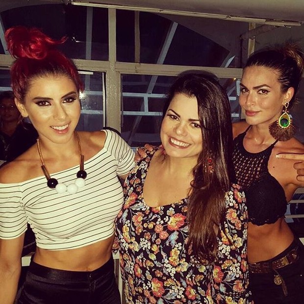 Thais Bianca, Priscila Coellen e Renata Molinaro em festa no Rio (Foto: Instagram/ Reprodução)