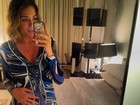 Luma Costa exibe barriguinha de gravidez em foto de 'look do dia'