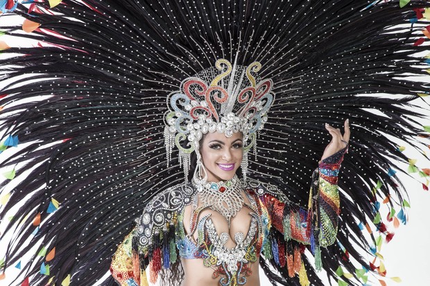 Clara Paixão, rainha do carnaval carioca (Foto: Marcos Mello / Divulgação)