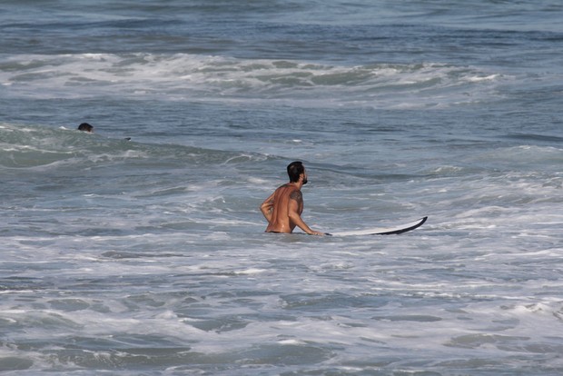 Paulo Vilhena na Prainha (Foto: Delson Silva / AgNews)