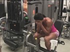 Gracyanne Barbosa chora durante a musculação; assista ao vídeo!