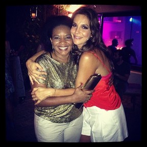 Ivete Sangalo e Margareth Menezes em festa em Salvador, na Bahia (Foto: Instagram/ Reprodução)