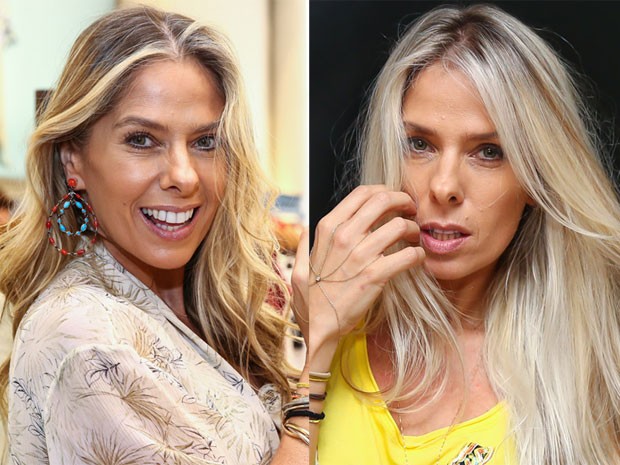 O antes e o depois de Adriane Galisteu (Foto: Manuela Scarpa/ Brazil News)