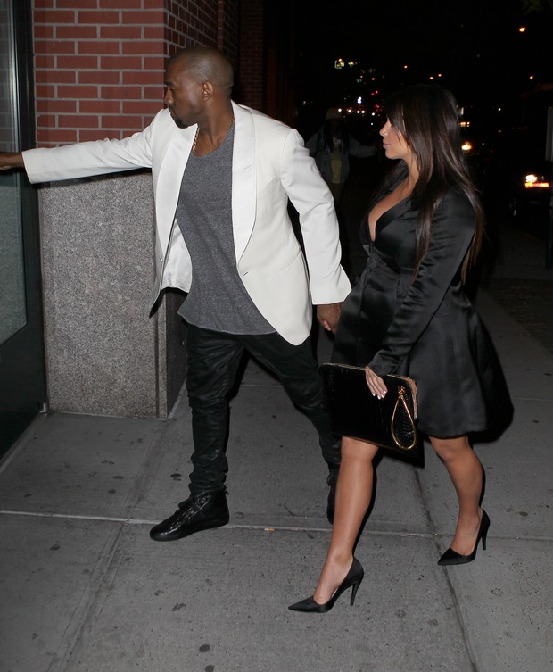 Kanye West e Kim Kardashian - X17 (Foto: X17 / Agência)