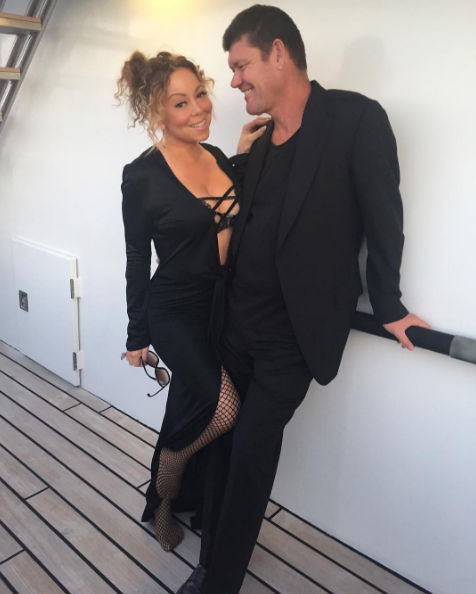 Mariah Carey e o noivo, James Parker (Foto: Reprodução / Instagram)
