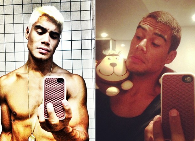 Micael Borges- antes e depois (Foto: Instagram / Reprodução)