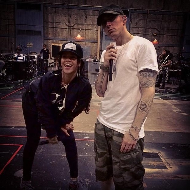Rihanna e Eminem  (Foto: Instagram/Reprodução)