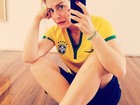 Famosos declaram sua torcida pelo Brasil em dia de jogo contra a Alemanha valendo a final na Copa