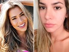 Ex-BBB Adriana posa sem maquiagem: 'Cara de tchonga'