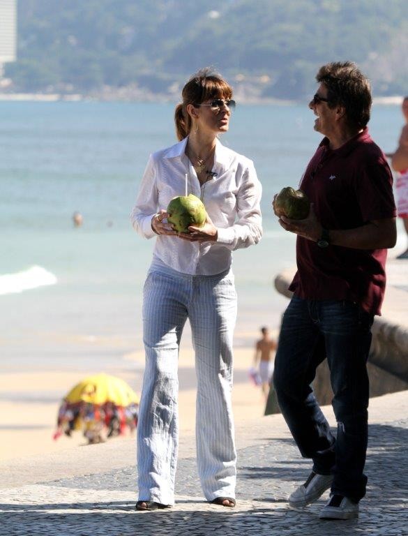 Fernanda Abreu e Evandro Mesquita (Foto: André Freitas / AgNews)