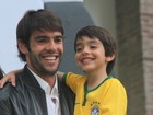 Torcida mirim: filhos de famosos também vestem a camisa do Brasil