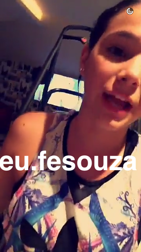 Bruna Marquezine (Foto: Snapchat / Reprodução)