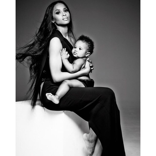 Ciara e o filho Future Zahir (Foto: Reprodução/Instagram)