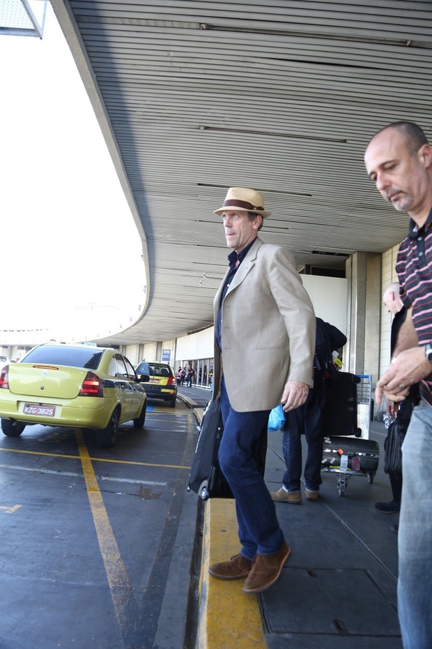 Hugh Laurie (Foto: Gabriel Reis e Delson Silva / AgNews)